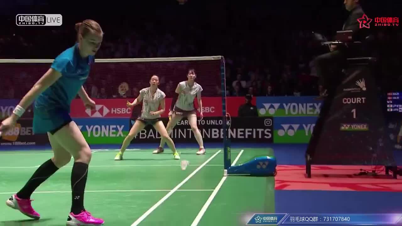 尤尔/佩蒂森 vs 松本麻佑/永原和可那 2018全英公开赛女双半决赛