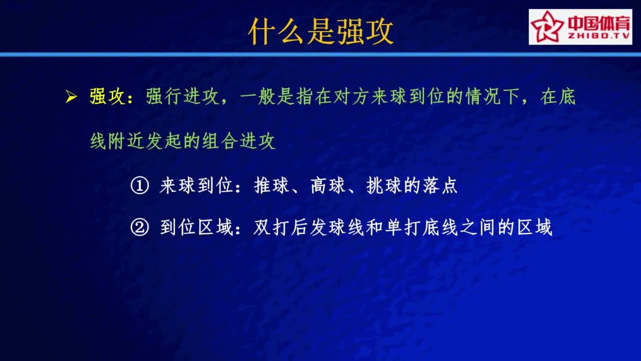 羽球大开讲——将进攻进行到底第一期
