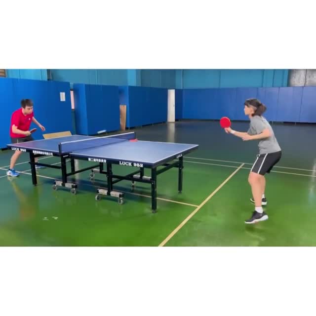 戴资颖打乒乓 看看休假期间的她都在做什么
