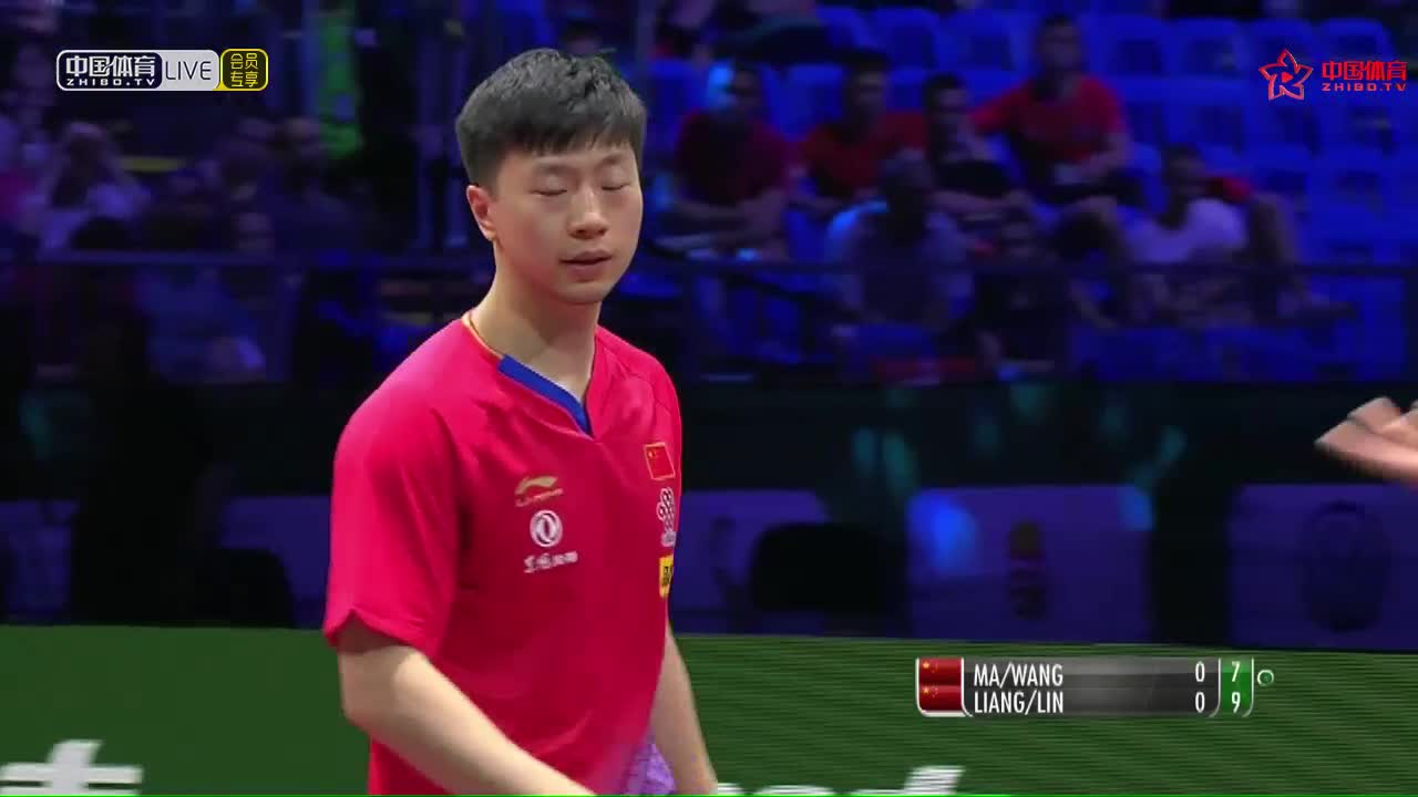 马龙/王楚钦 CHN vs 梁靖崑/林高远 CHN 2019世乒赛男双半决赛