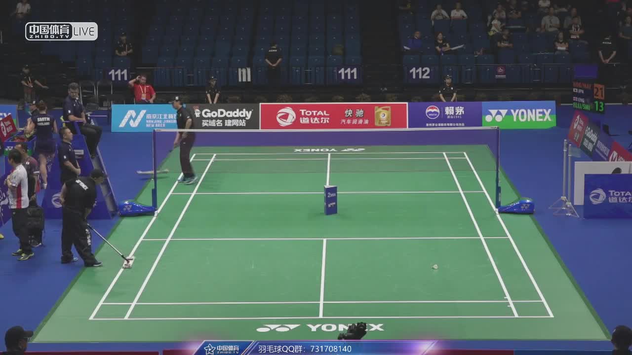 小林优吾/松友美佐纪 vs 埃利斯/史密斯 2018南京世锦赛