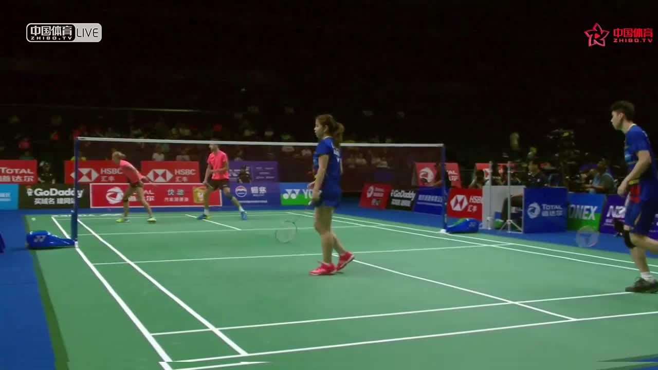 吴顺发/赖洁敏 vs 阿伦斯/皮克 2018南京世锦赛