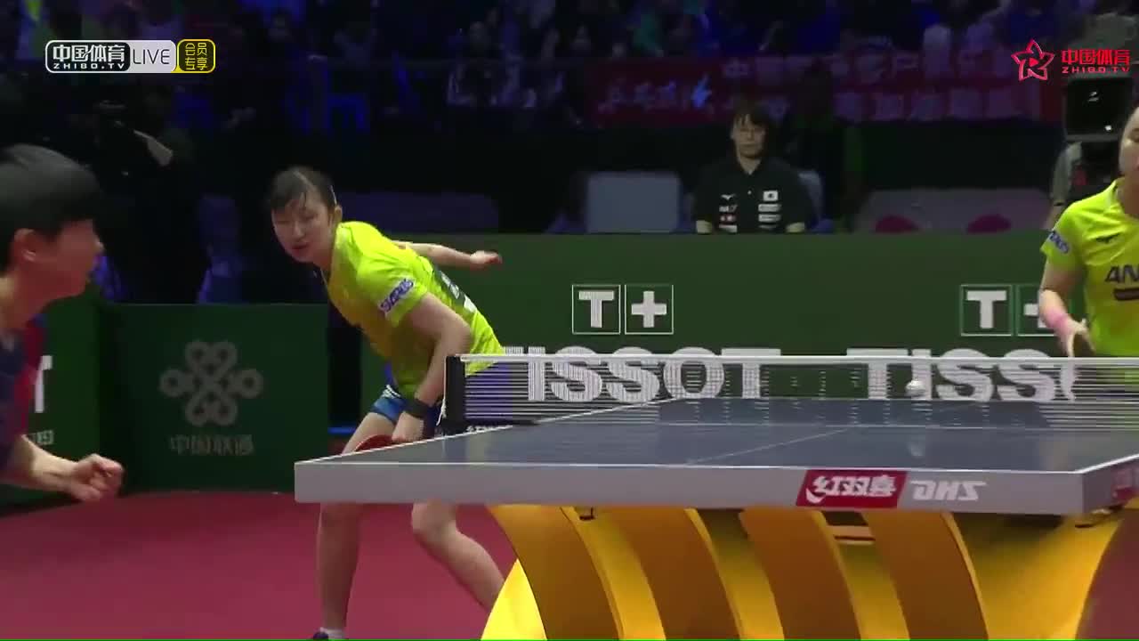 孙颖莎/王曼昱 CHN vs 早田希娜/伊藤美诚 JPN 2019世乒赛 女双决赛