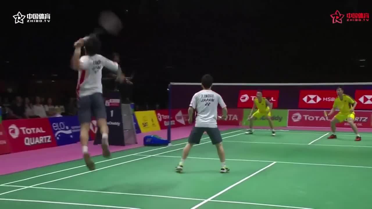 汤杯记忆 | 张楠/刘成 VS 井上拓斗/金子祐树精彩集锦