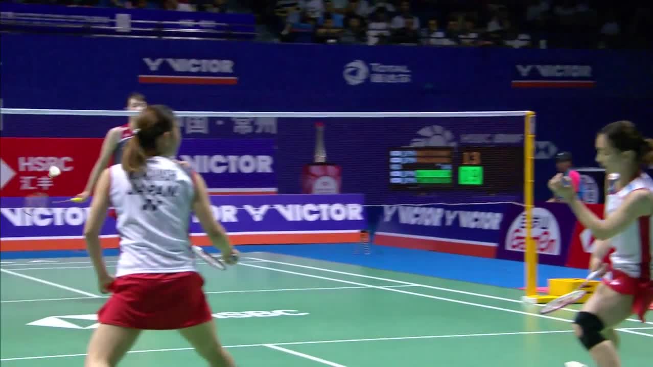 精彩回顾：2018中国公开赛 松友美佐纪/高桥礼华vs松本麻佑/永原和可那 高光时刻