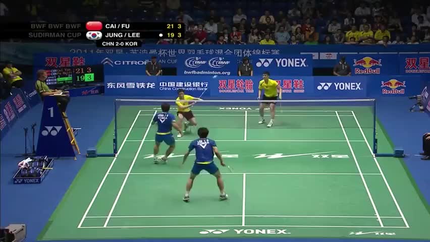 经典回顾：2011苏迪曼杯半决赛 ，风云组合错失零封机会