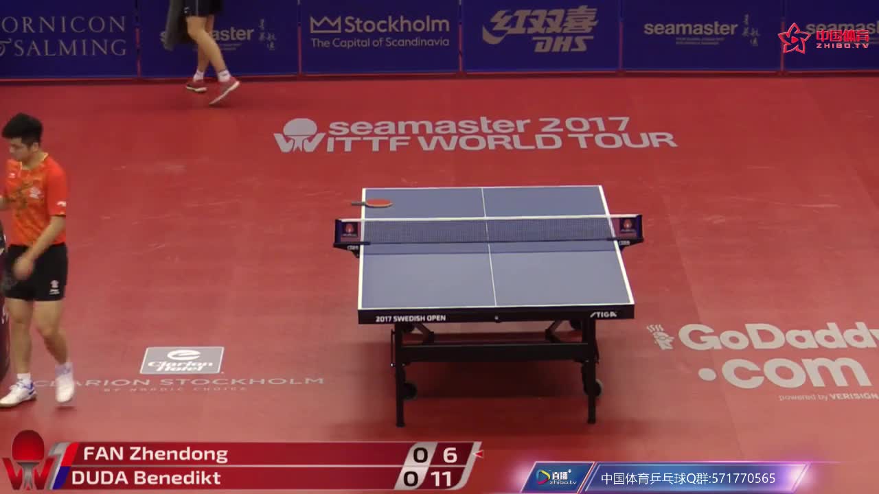 樊振东 CHN vs 本尼迪克特•杜达 GER