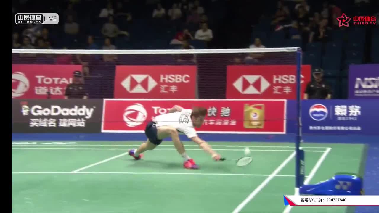 科维 vs 萨米尔-维尔马 2018南京世锦赛 男单第一轮