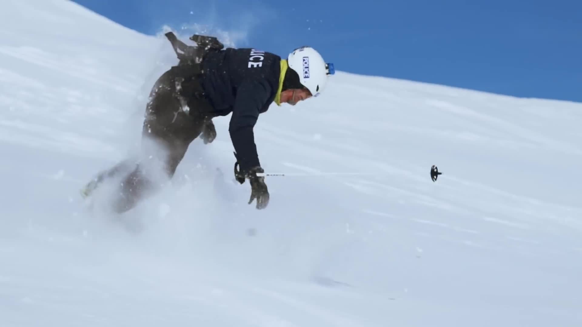 技术流大神Fabio Wibmer空降滑雪场 看山地车与滑雪场会碰撞出怎样的火花