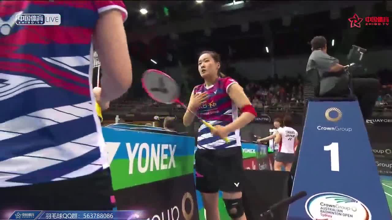 蔡侑玎/金慧贞  vs 樱本绚子/高畑祐纪子 2018澳大利亚公开赛女双半决赛