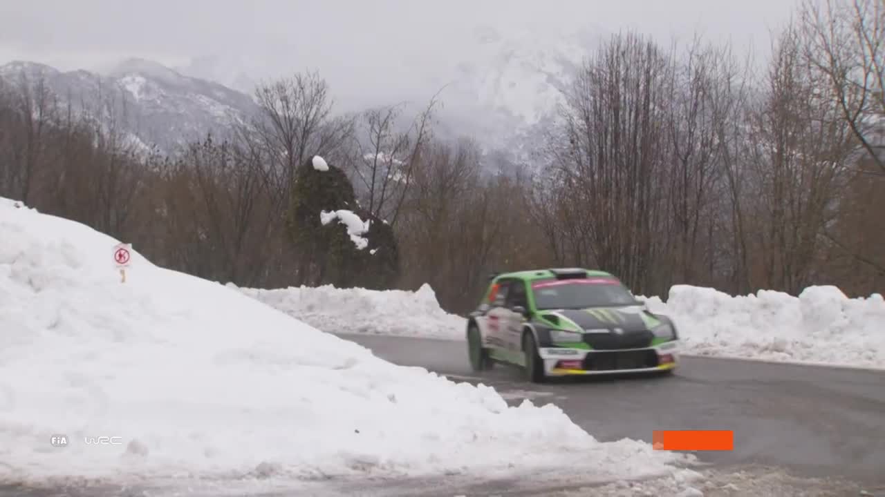 WRC3组别收官站周六精彩回顾 泥泞+冰雪路面实在太刺激了