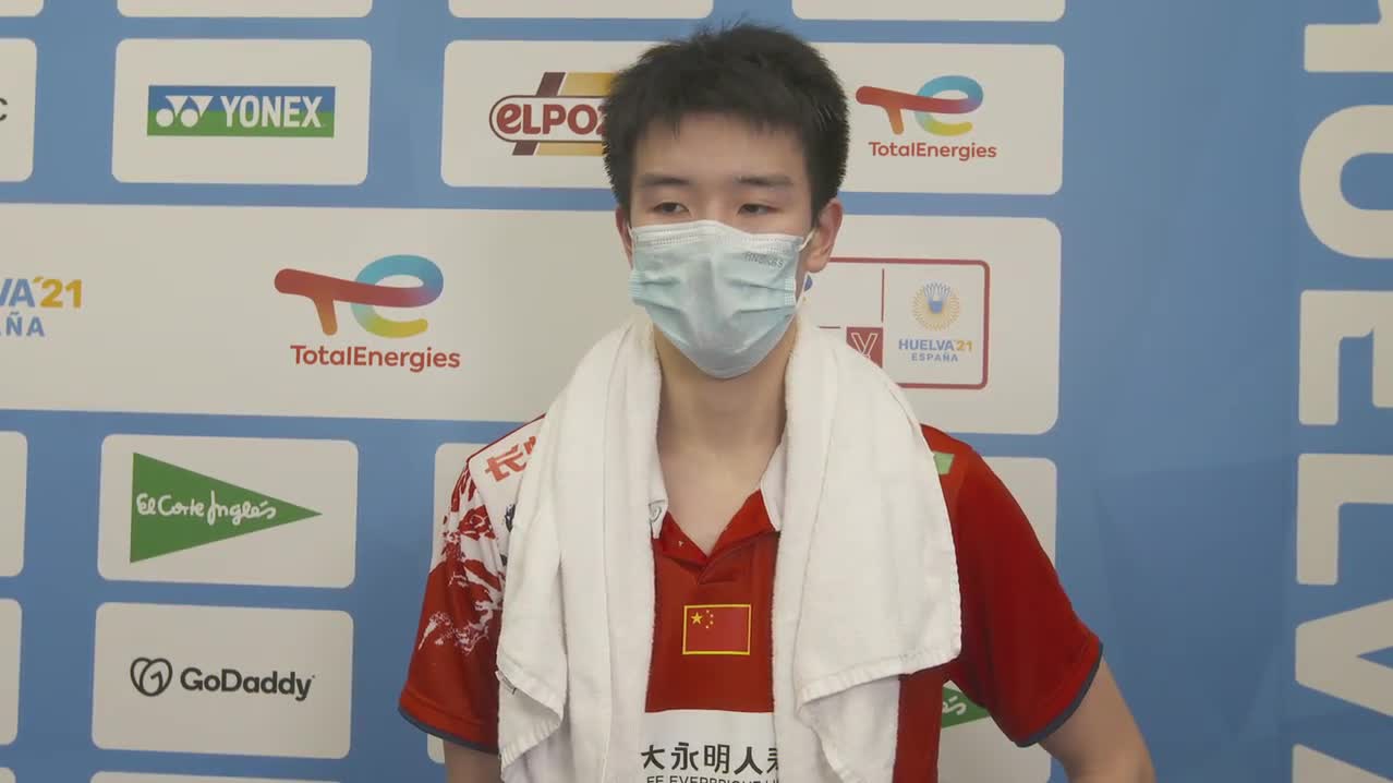 李诗沣赛后谈遭遇逆转：被对手连续追分心态有些波动