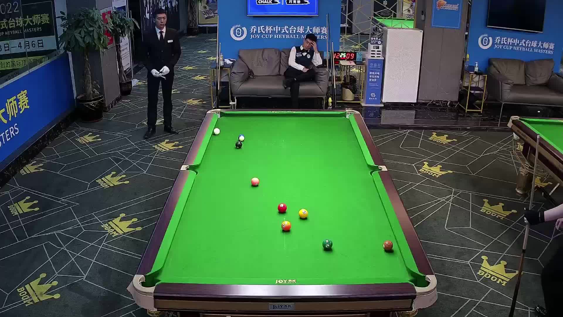 梦之队老将王鹏准度在线 决胜局献精准翻袋 | 乔氏大师赛海口站