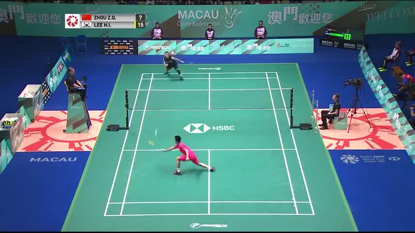 经典回顾：2018年澳门羽毛球公开赛男单决赛：李铉一VS周泽奇
