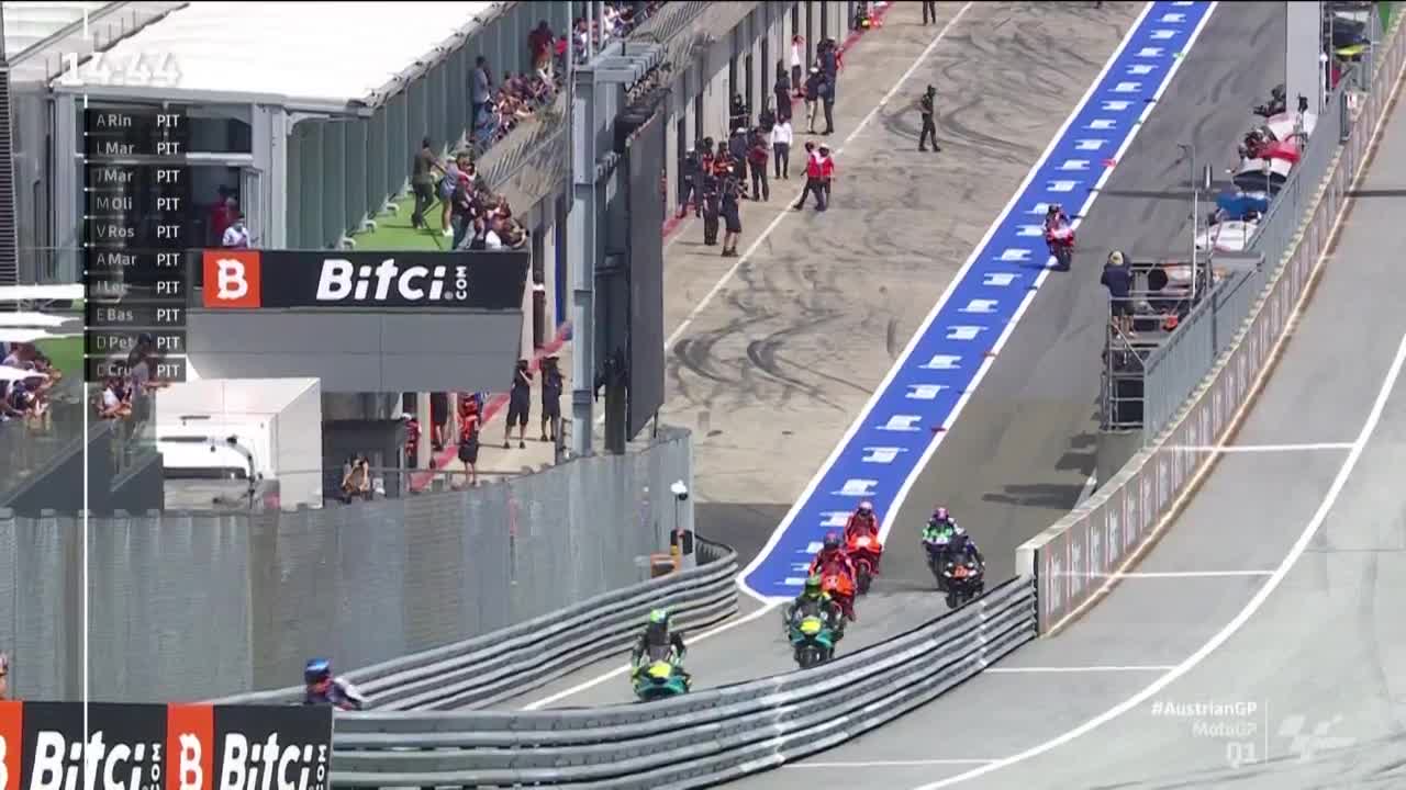 奥地利大奖赛 MotoGP排位赛Q1（多视角）