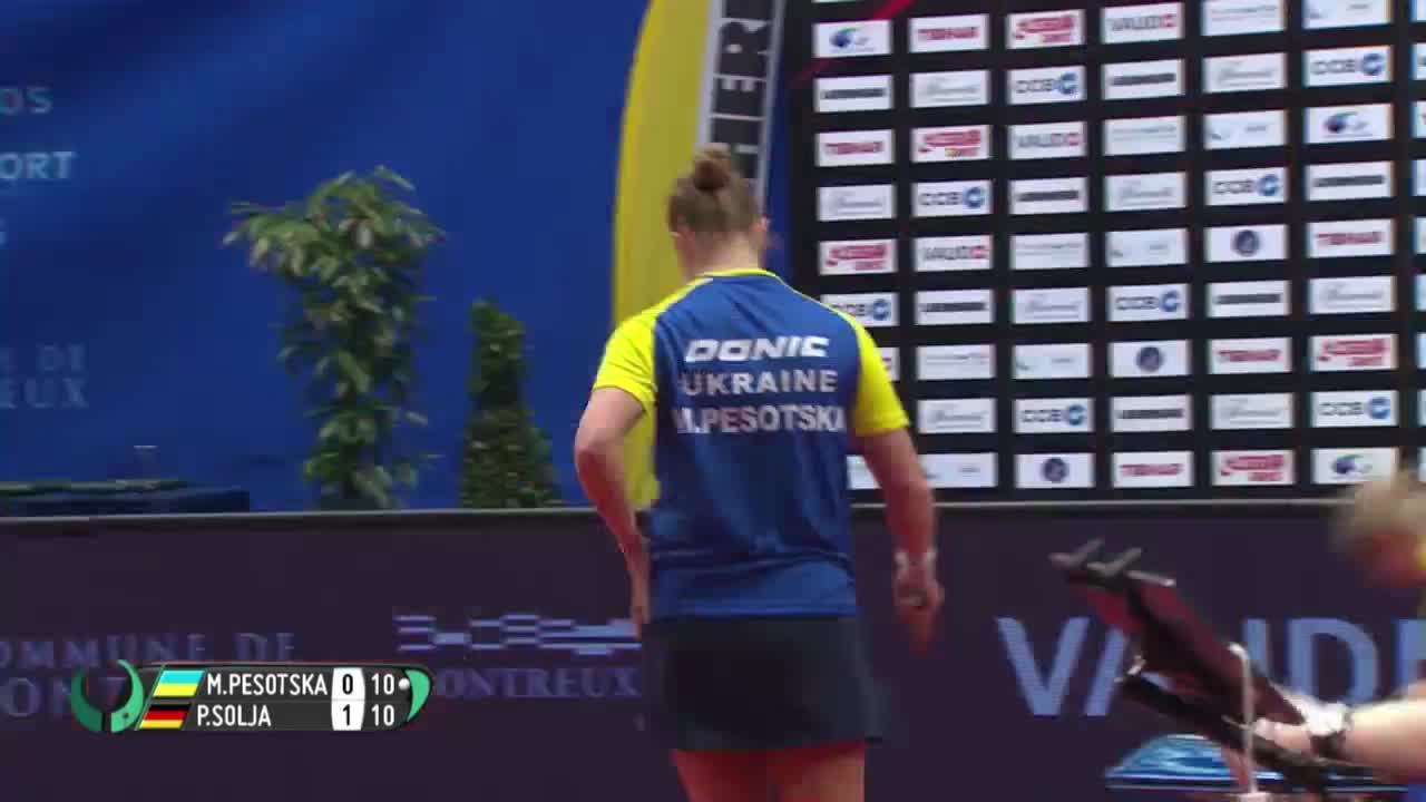 皮索特斯卡VSP-索尔佳 2020欧洲16强杯 女单半决赛