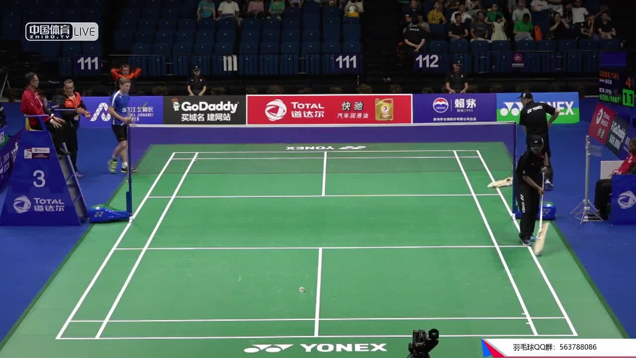 塔博林/塞尔宁 vs 小林优吾/松友美佐纪  2018南京世锦赛 混双第一轮