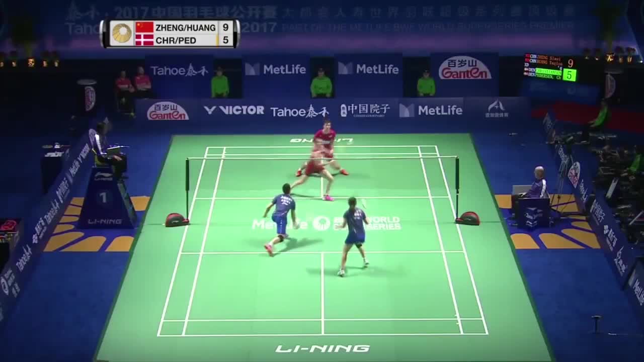 郑思维/黄雅琼经典回顾：雅思组合势不可挡 背靠背赢下中国公开赛冠军