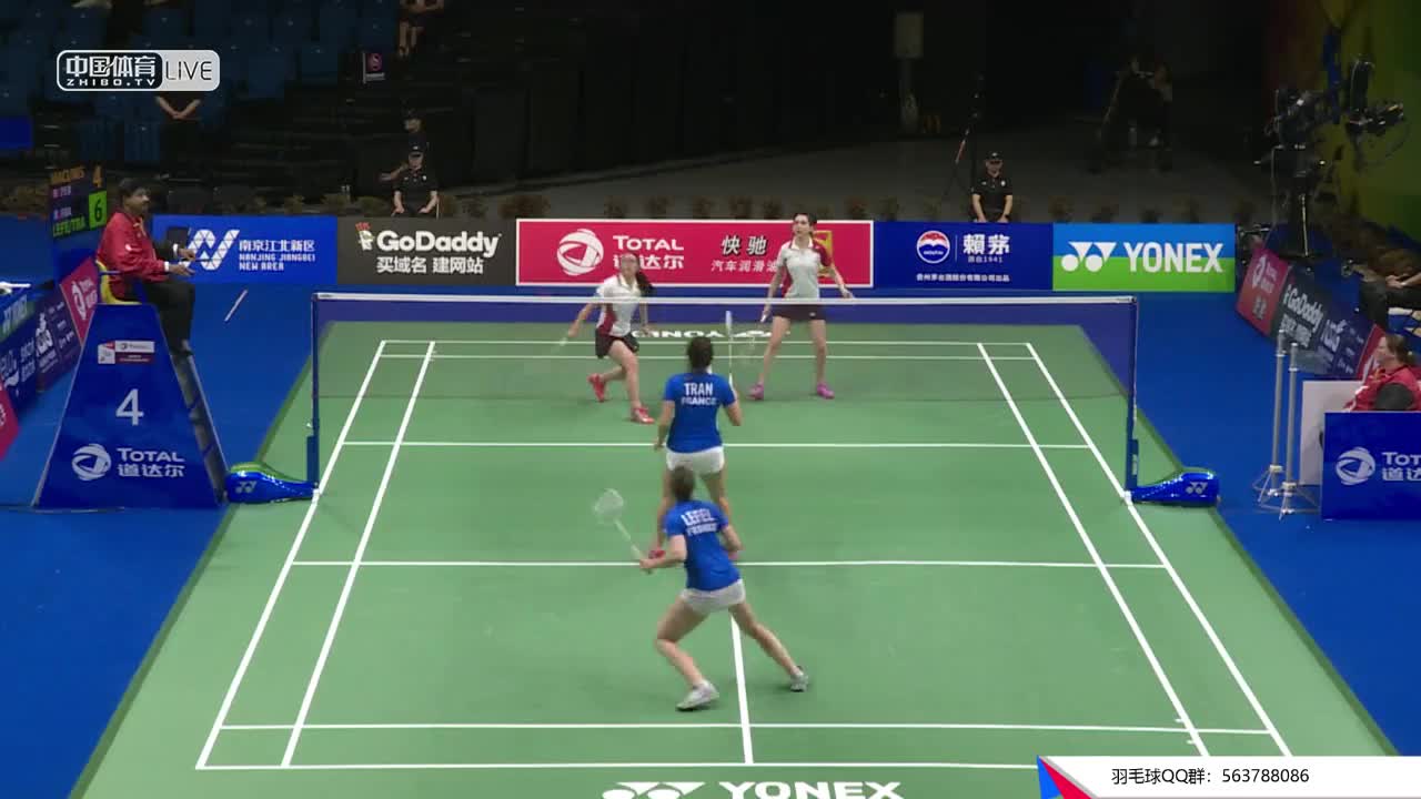 马西亚斯/丹妮卡 vs 拉菲尔/安妮 2018世锦赛 女双第一轮
