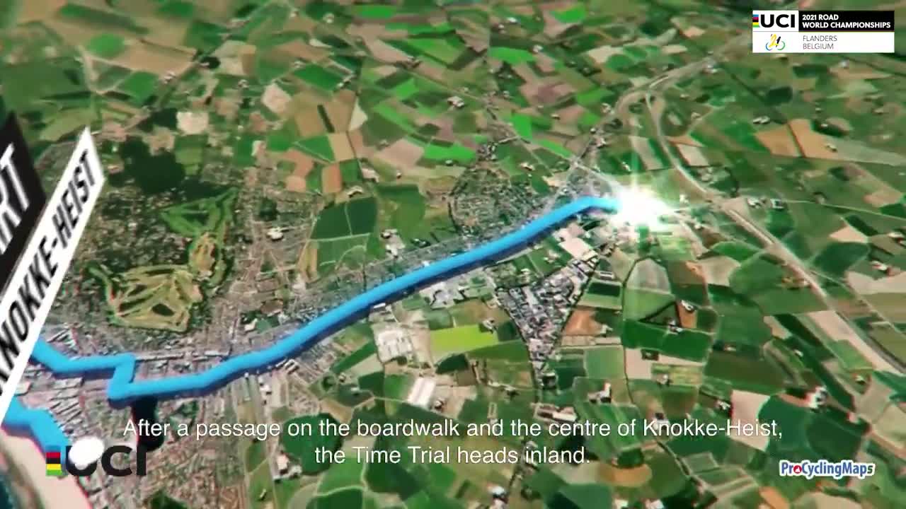 2021公路车世锦赛男子个人计时赛比赛线路一览！