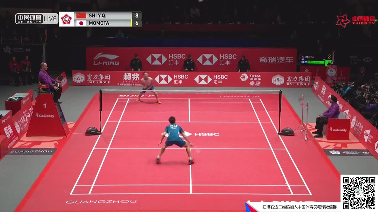 石宇奇 vs 桃田贤斗 2018世界羽联总决赛 男单决赛