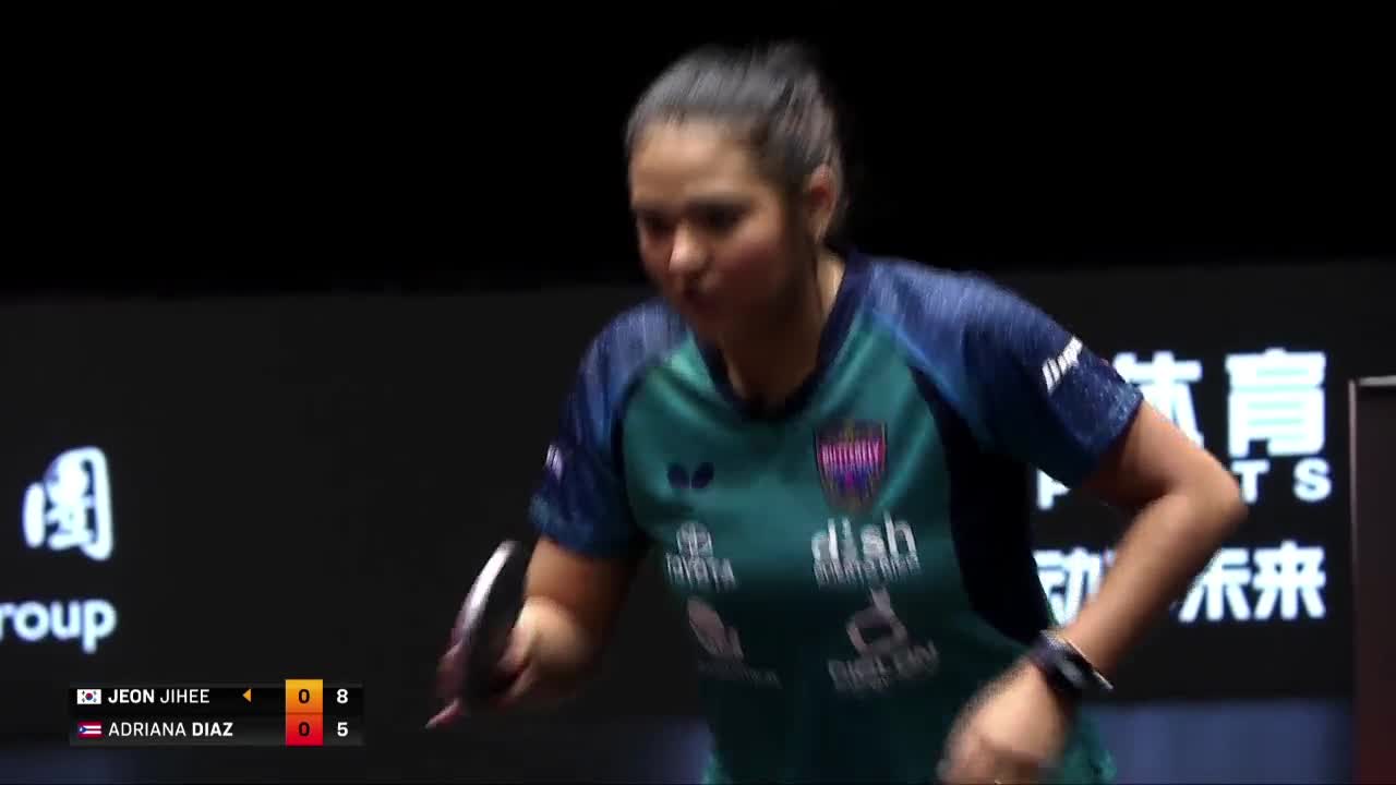 田志希 vs A-迪亚兹 WTT澳门国际乒乓球赛 女单第一轮