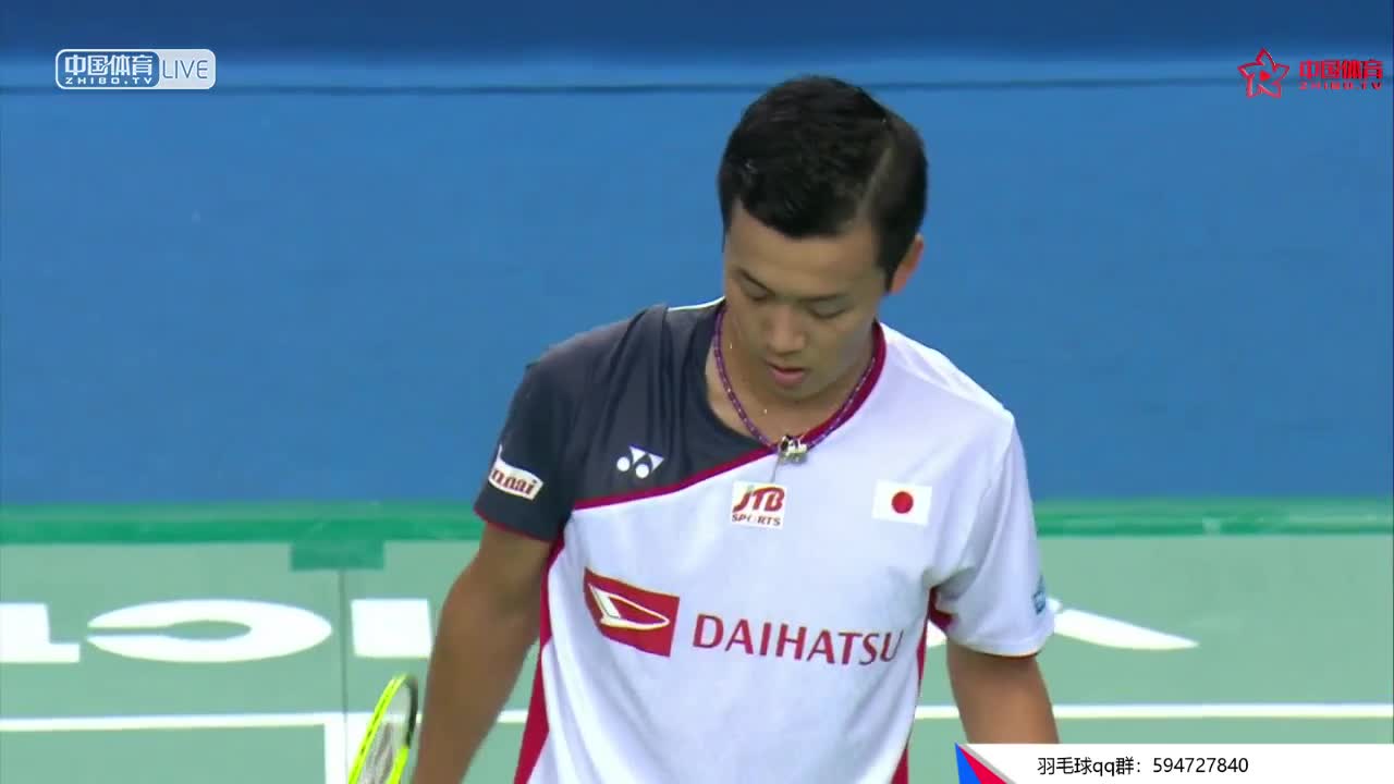 周天成 vs 西本拳太 2018韩国公开赛 男单半决赛