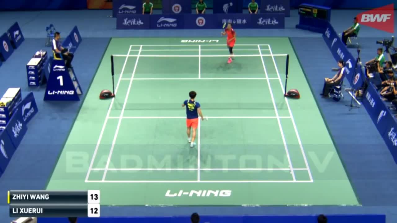 李雪芮 vs 王祉怡 2018陵水大师赛女单半决赛