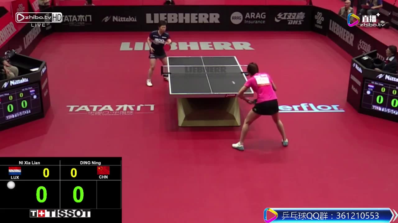 丁宁 CHN vs 倪夏莲 LUX