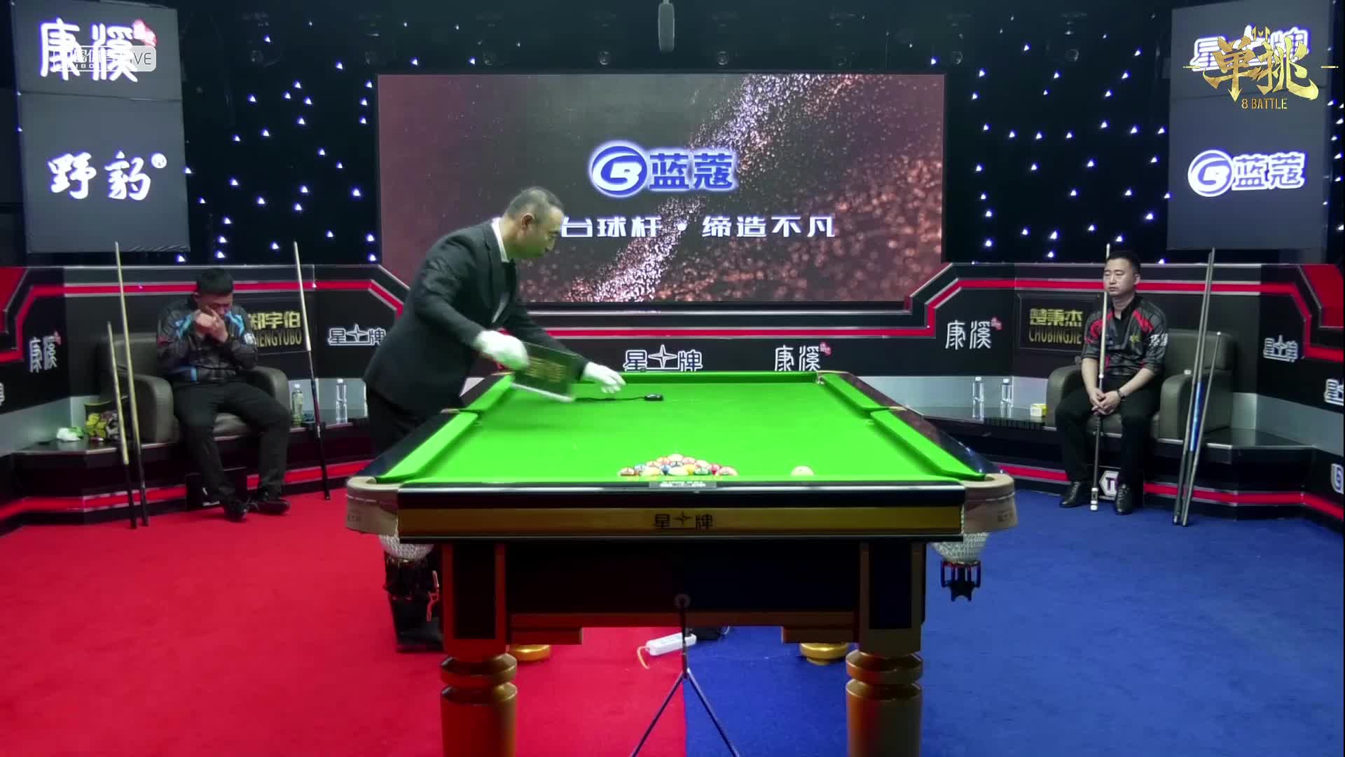 2022「单挑」中式台球超级对抗赛 　楚秉杰 VS 郑宇伯