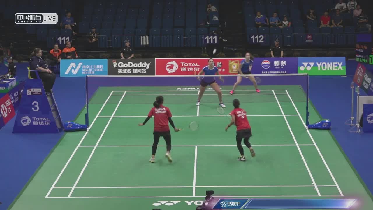 哈里斯/普拉蒂普塔  vs 黛博拉-吉利/万德娜 2018南京世锦赛 女双第二轮