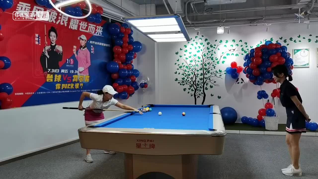 潘晓婷 vs 黎佳韵 跨界体育明星直播秀