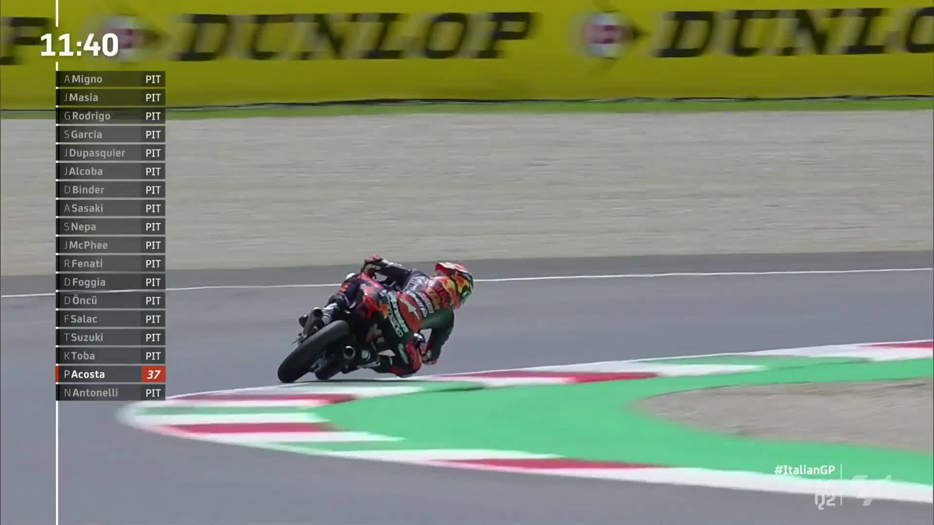 意大利大奖赛 Moto3排位赛2（英文原声）