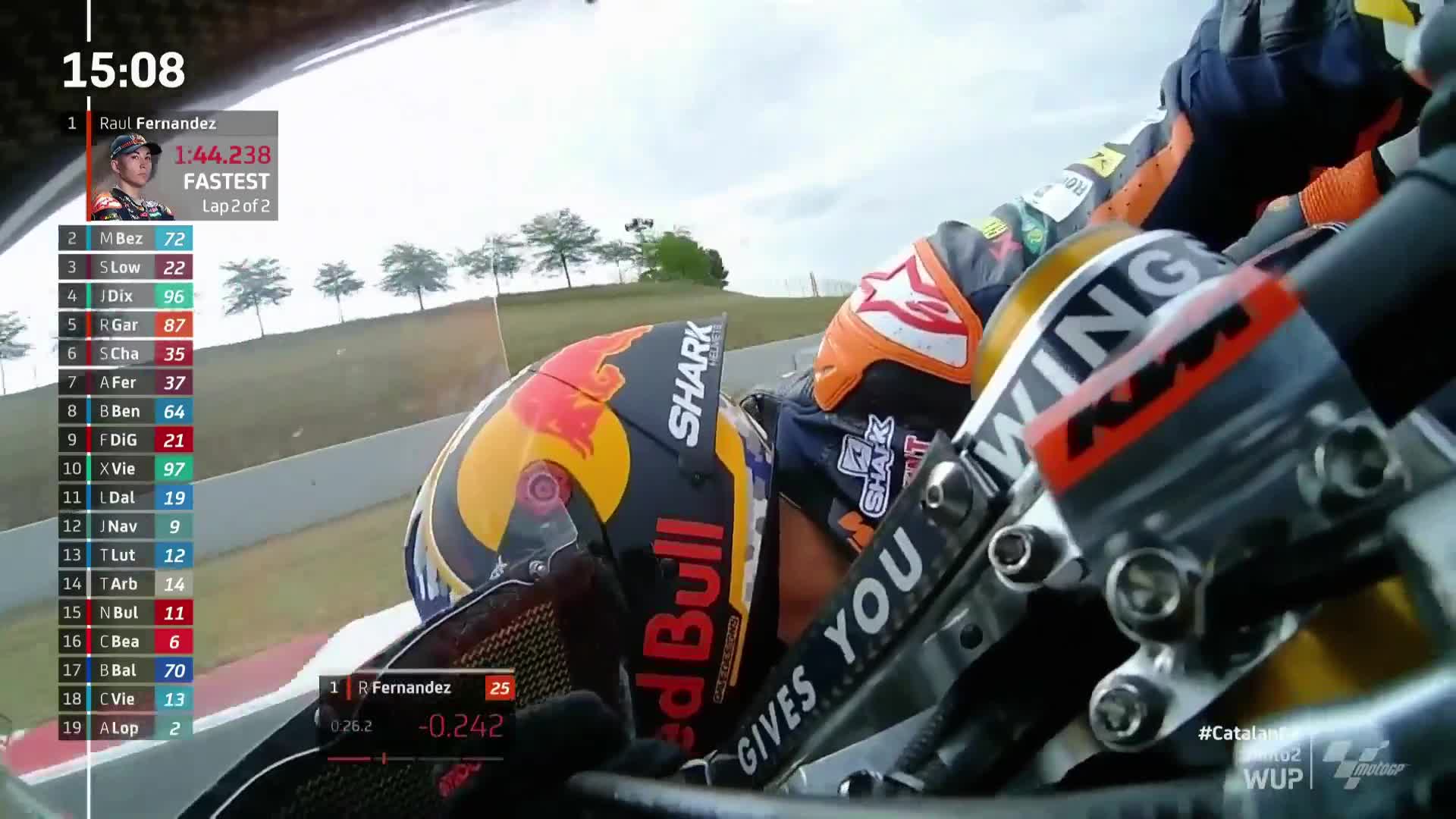 MotoGP世界摩托锦标赛 加泰罗尼亚大奖赛 Moto2热身赛