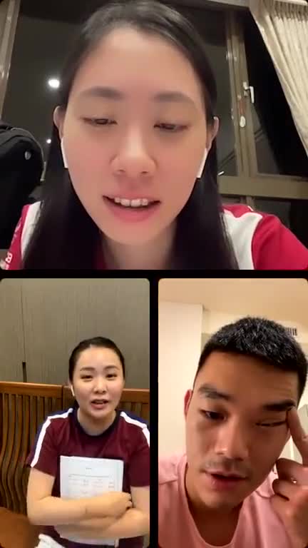 中国台北队抵达东京 王齐麟直播：最喜欢蔡宥玎