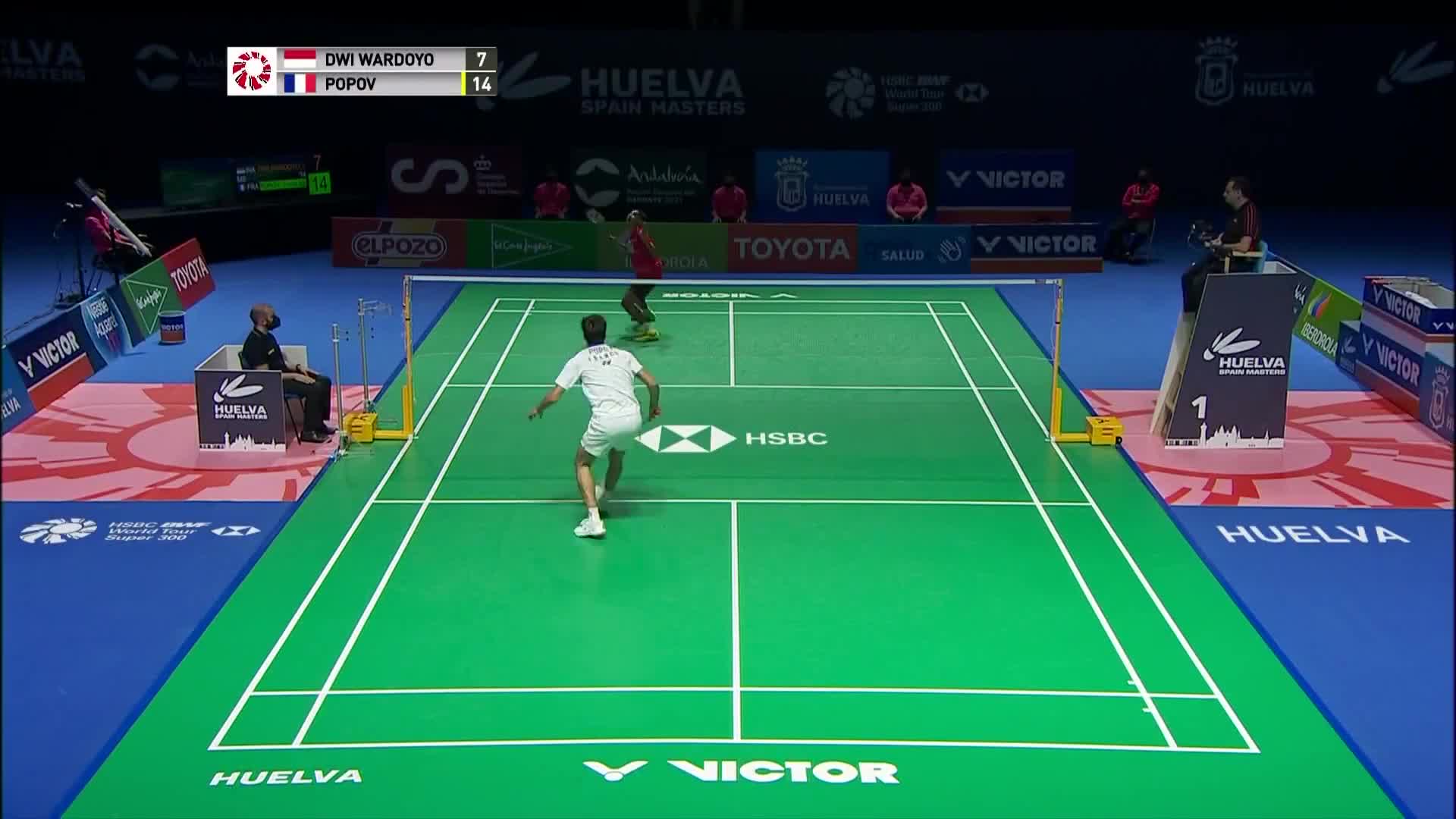 西班牙大师赛男单决赛 大波波夫vs兹科 全场Highlights