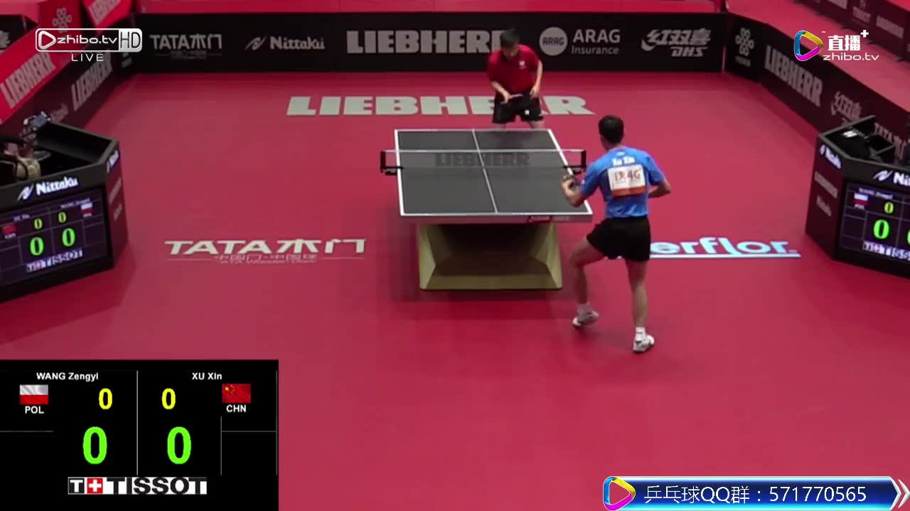 许昕 CHN vs WANG Zengyi POL