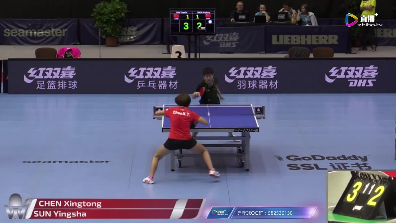 陈幸同 CHN vs 孙颖莎 CHN