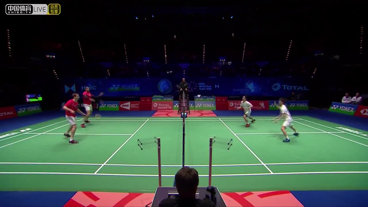 伊万诺夫/索松诺夫 vs 远藤大由/渡边勇大 2020全英公开赛男双半决赛