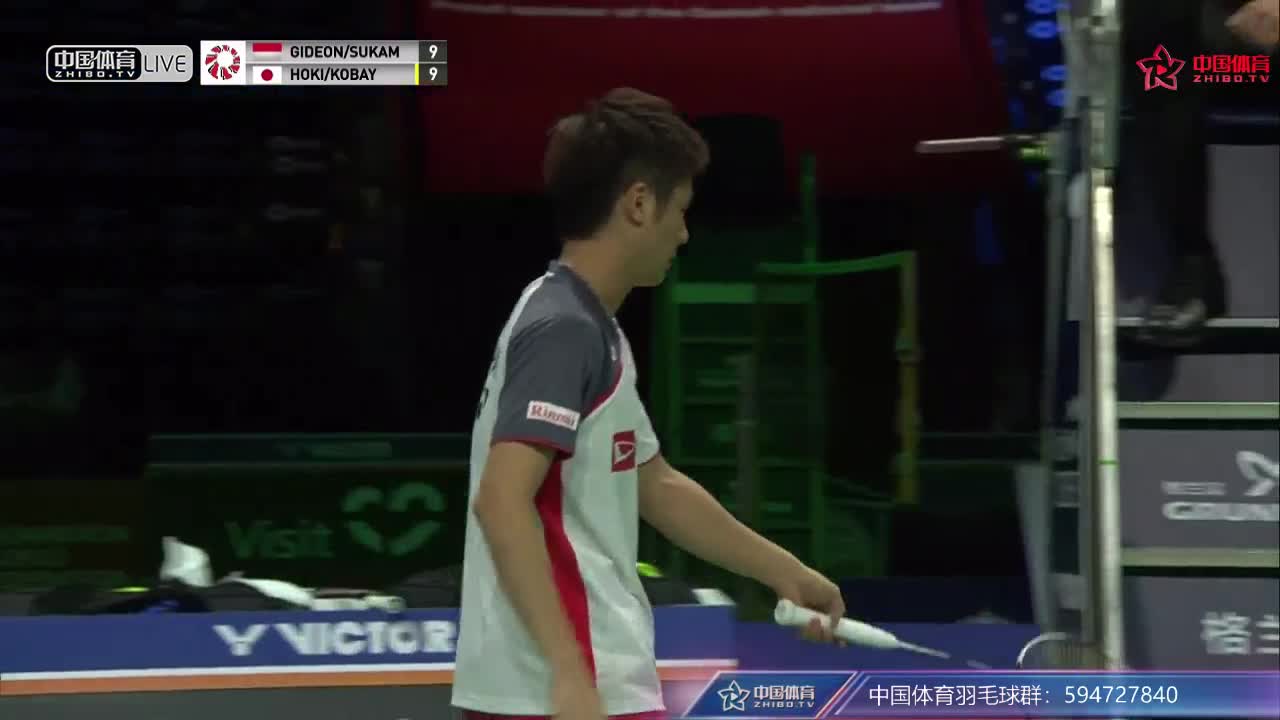 费尔纳迪/苏卡穆约vs保木卓郎/小林优吾 2018丹麦公开赛男双1/4决赛