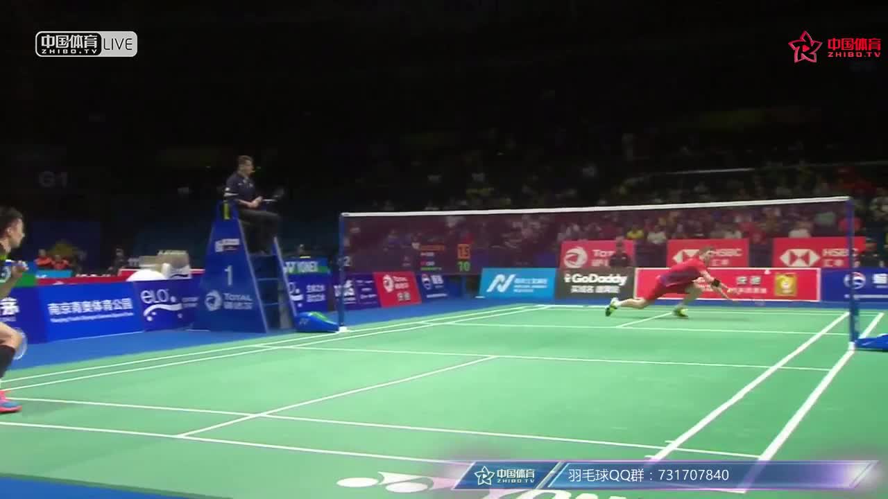 黄宇翔 vs 安赛龙 2018南京世锦赛 男单