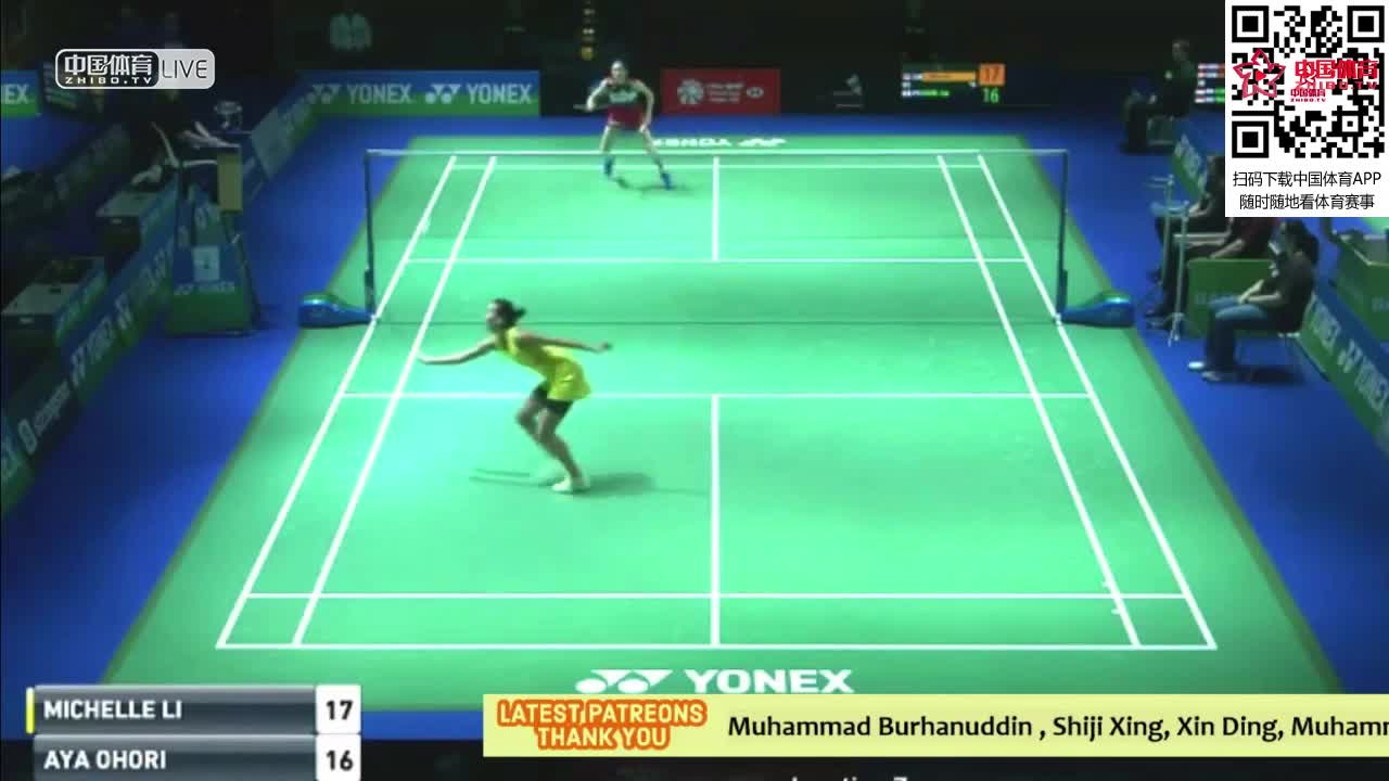 满场飞奔！李文珊左右鱼跃救球被大堀彩遛的满场跑