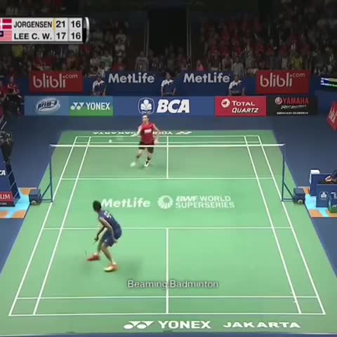 耗死对手！李宗伟两次鱼跃救球+后场假动作嗨翻全场