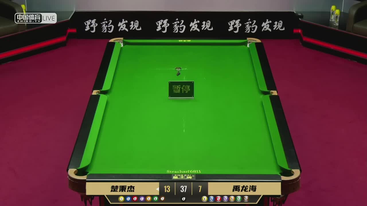 禹龙海 vs 楚秉杰 单挑约局 康溪盛世中式台球“激浪”之战