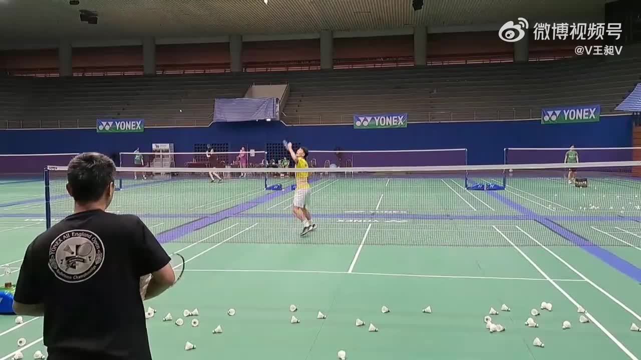 王昶的杀球训练 男双组良性“内卷”