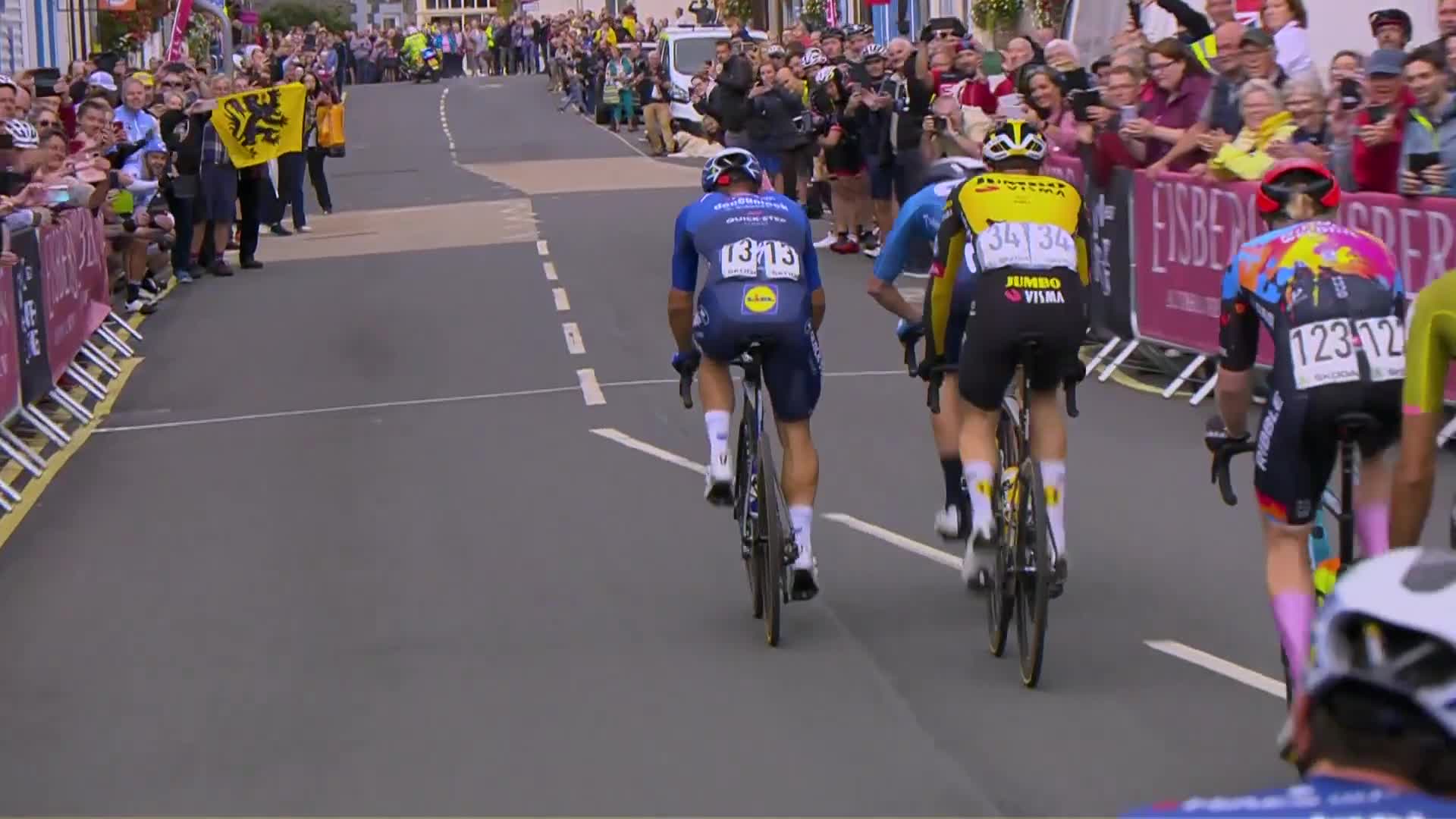 2021环英国第七赛段：快步车队兰帕特突围冲刺赢赛段