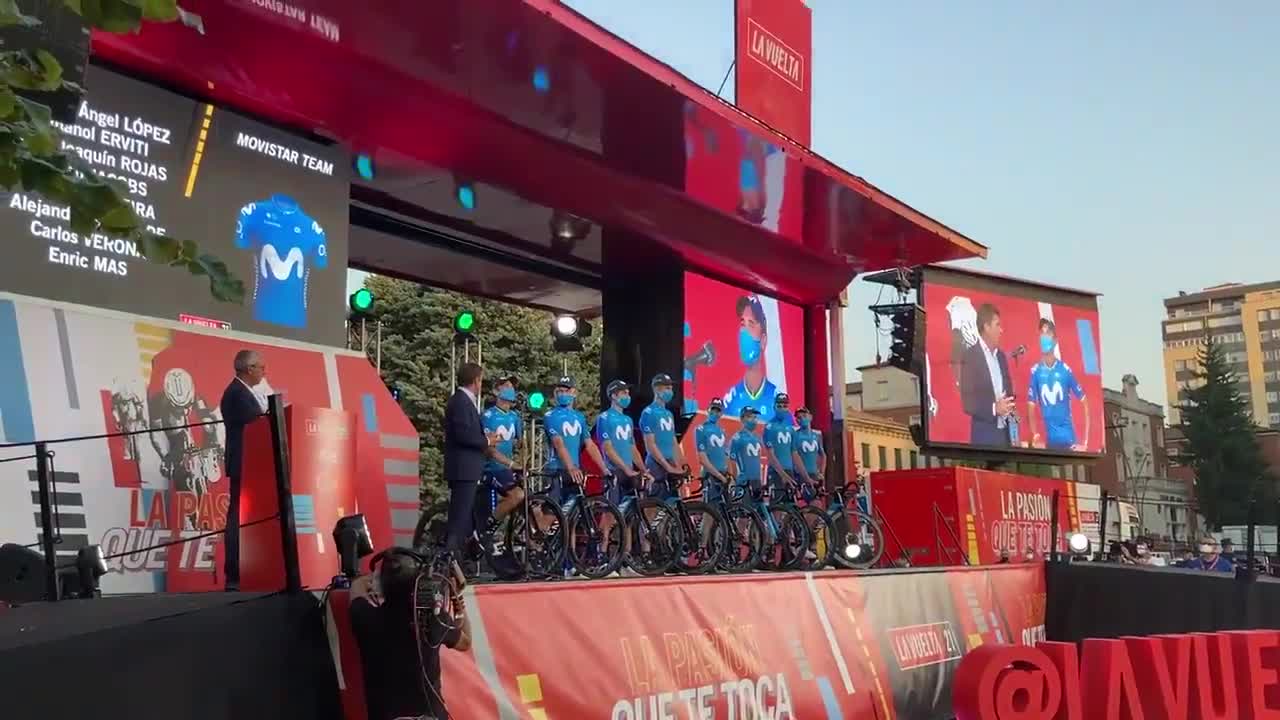 2021环西 | 移动之星车队亮相仪式：老将巴尔韦德再次出战环西
