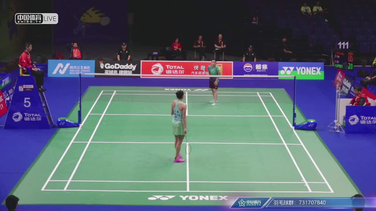 李文珊 vs 阮翠玲 2018南京世锦赛