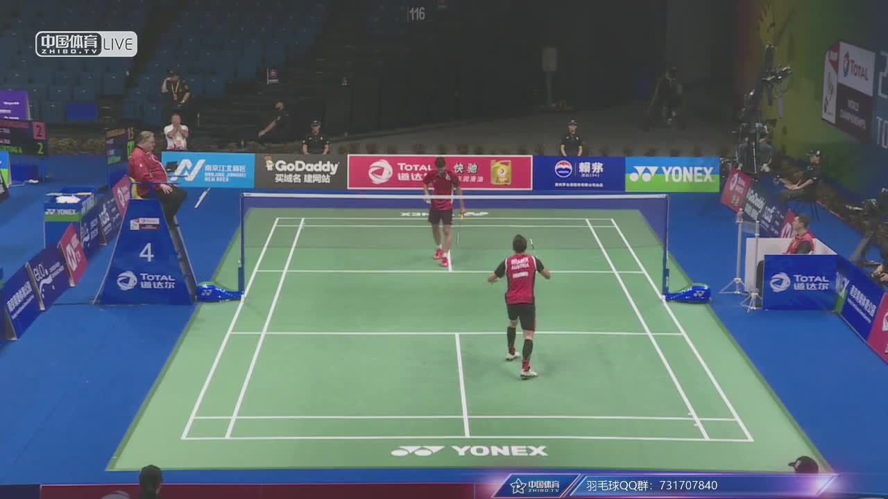 瓦拉贝尔 vs 埃姆雷 2018南京世锦赛