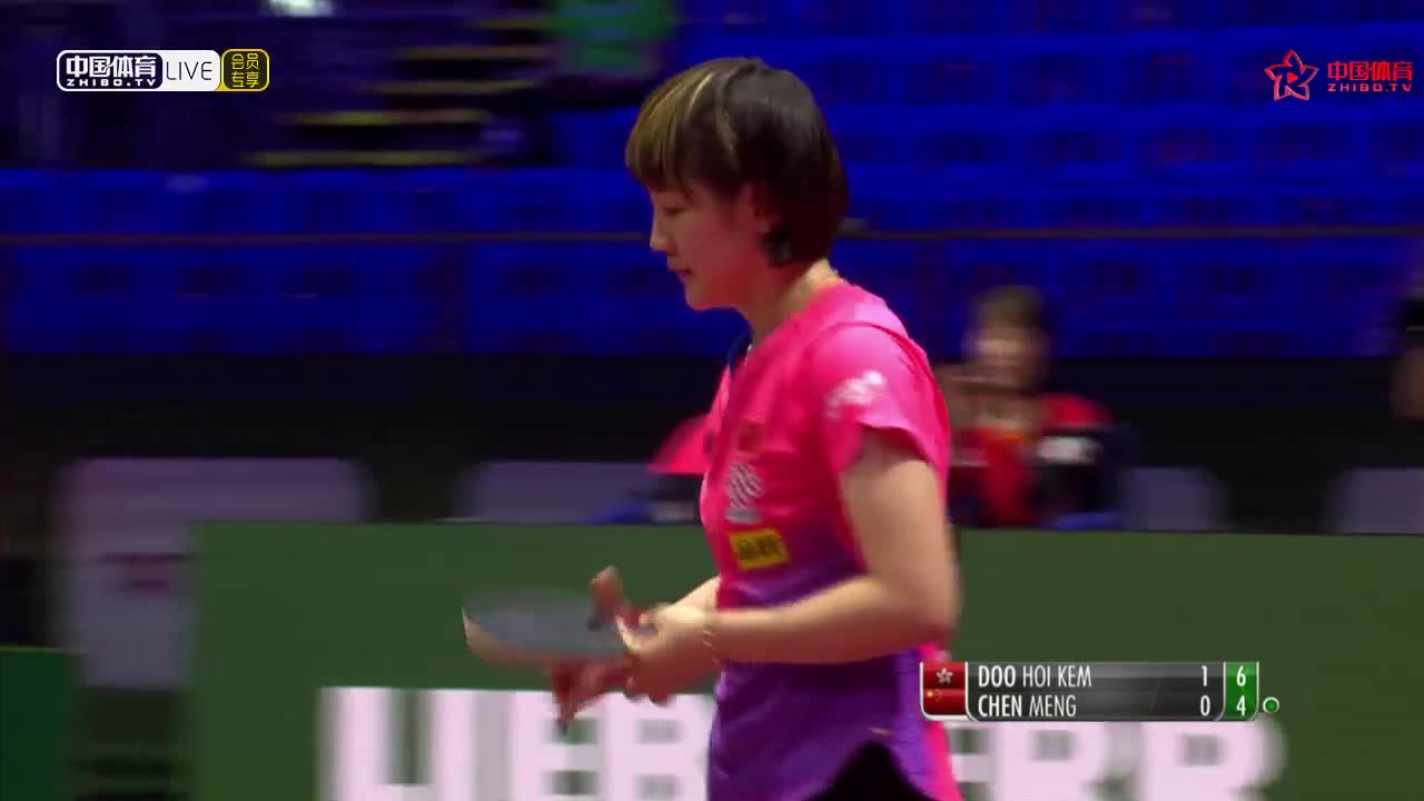 陈梦 CHN vs 杜凯琹 HKG 2019世乒赛 女单1/4决赛